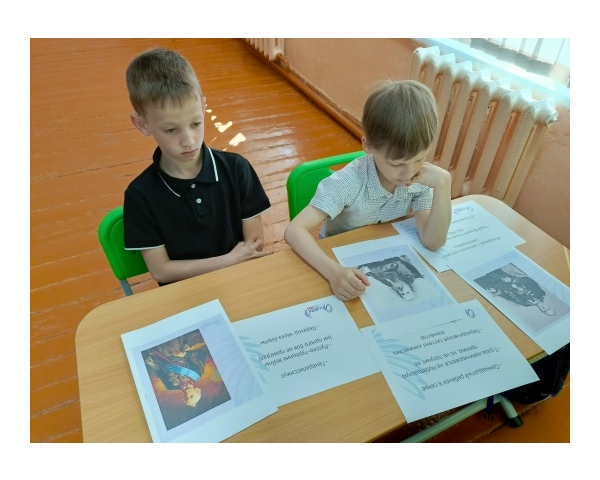У орлят 2 класса прошло занятие 