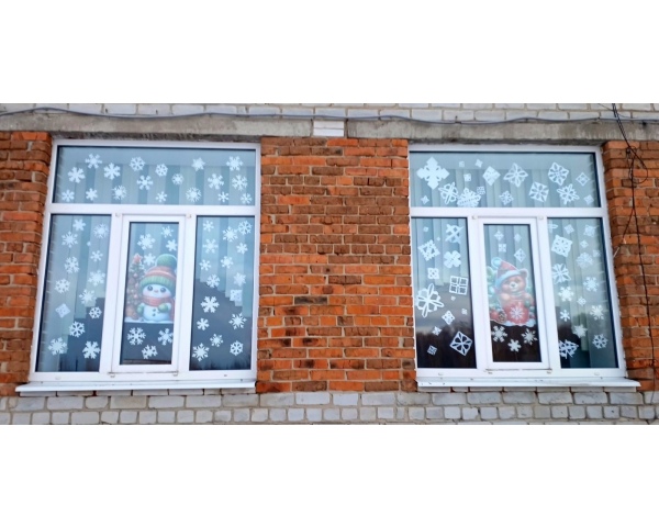 Всероссийская акция «#НовогодниеОкна».