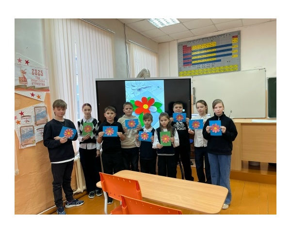 Ученики 5 и 6 класса принимают участие в акции 