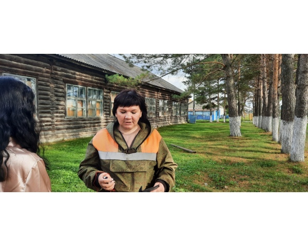 Встреча с сотрудником местного лесничества