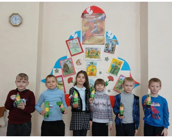 Учащиеся школы принимают участие в акции