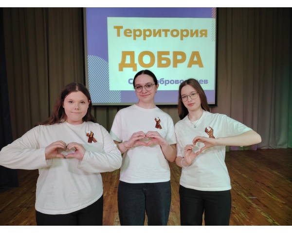 Окружной слет добровольцев «Территория добра»